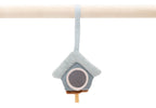 Detalj av Babygym-leker Lovely Birds med borrelås