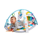 Babygym med aktivitetsteppe 4-i-1 Kickin' Tunes montert i lekestilling