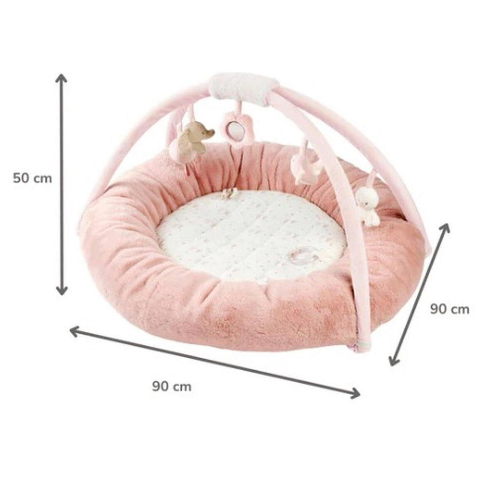Babygym med krablereir FanFan Ø 90 cm bakside
