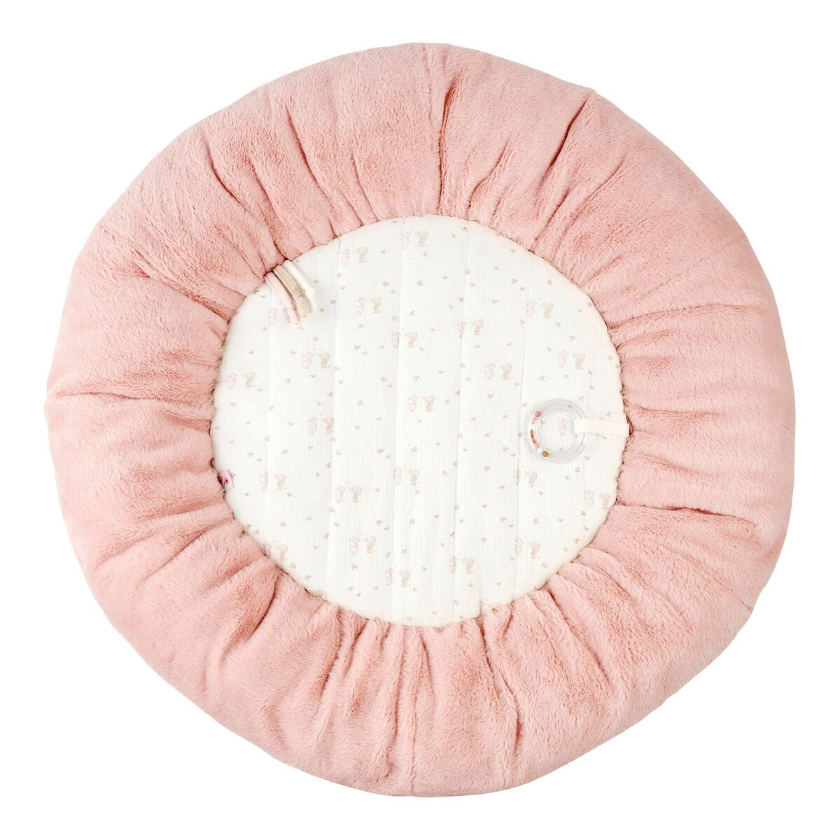 Babygym med krablereir FanFan Ø 90 cm montert i stue