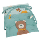 Babygym med teppe Bär Ben detalj av avtakbar figur med rattler