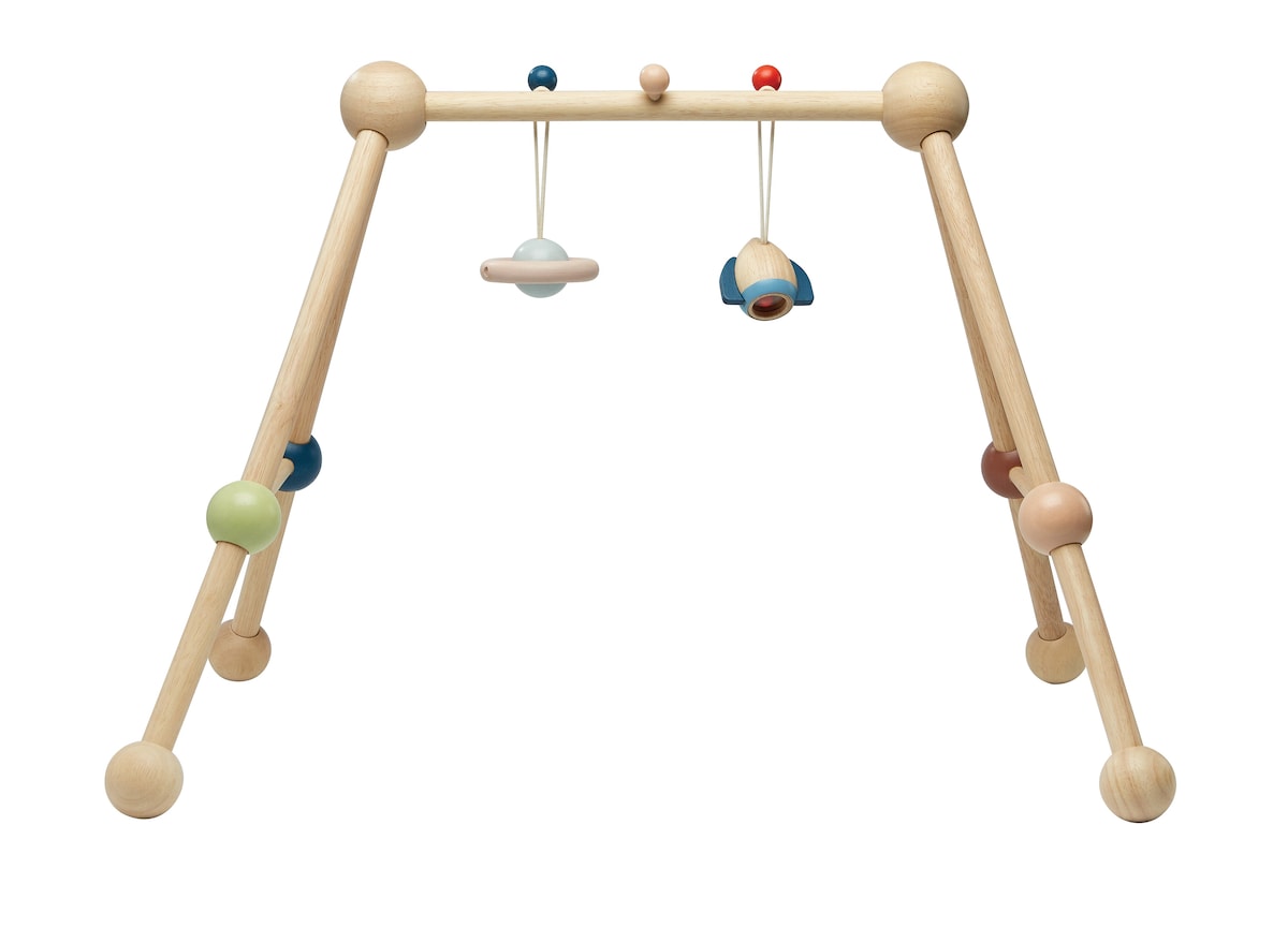 Babygym Orchard i gummitre bakside