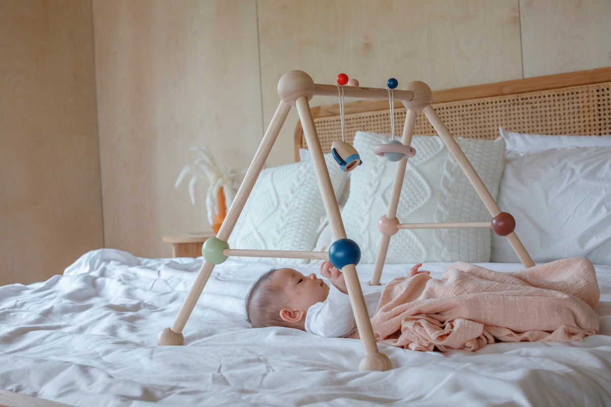 Babygym Orchard i gummitre produktoversikt