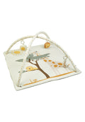 Babygym med lekematte Safari 80x80 cm forfra