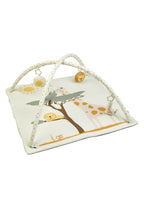 Babygym med lekematte Safari 80x80 cm forfra
