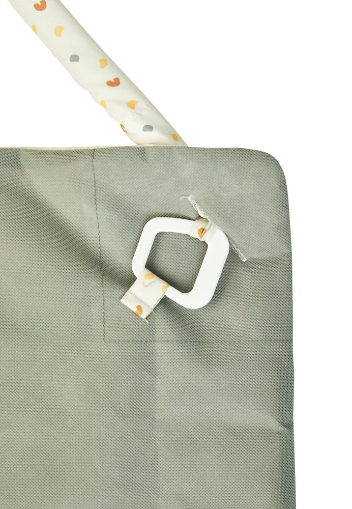 Babygym med lekematte Safari 80x80 cm leker i bruk