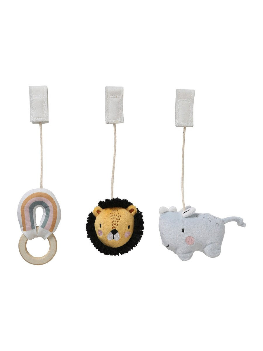 Babygym i tre FSC®-sertifisert 62 x 45 x 52 cm med avtakbare leker
