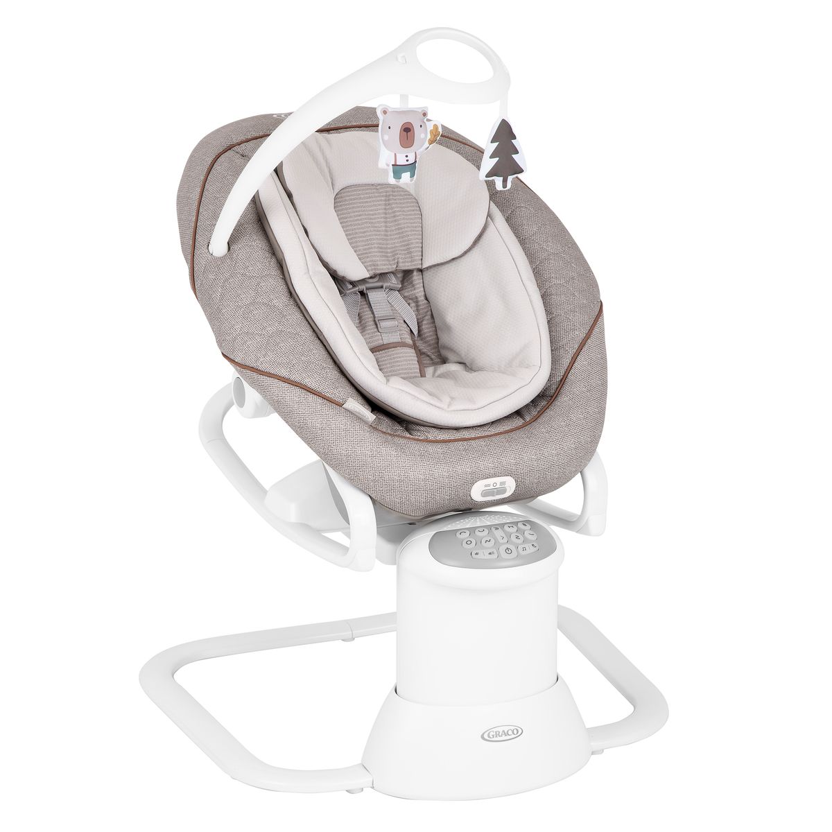 Babygynge 2-i-1 All Ways Soother fra fødsel til 9 mnd - Graco forfra