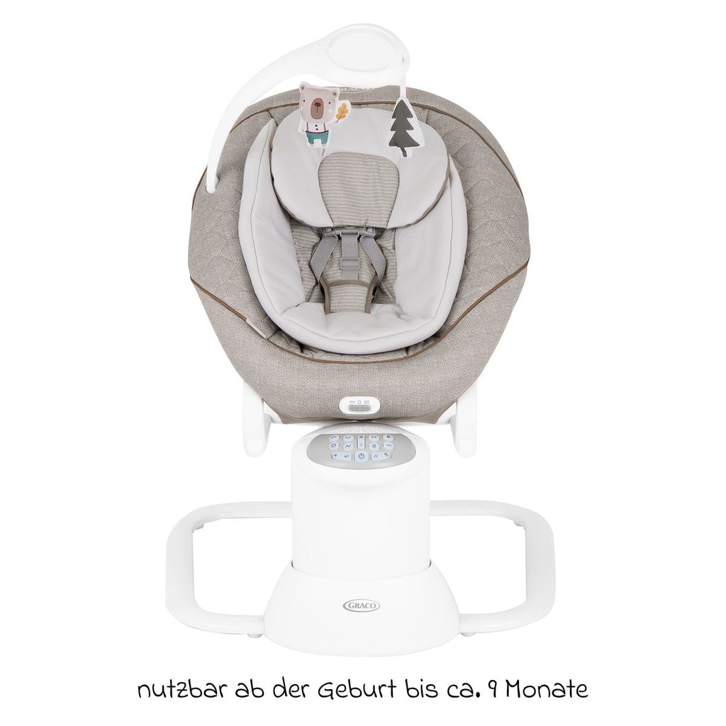 Babygynge 2-i-1 All Ways Soother fra fødsel til 9 mnd - Graco bakside