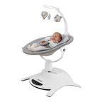 Babyhuske Bella med 360° roterbart sete forfra