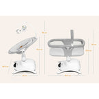 Babyhuske Bella sett 2in1 med sete med justerbart belte