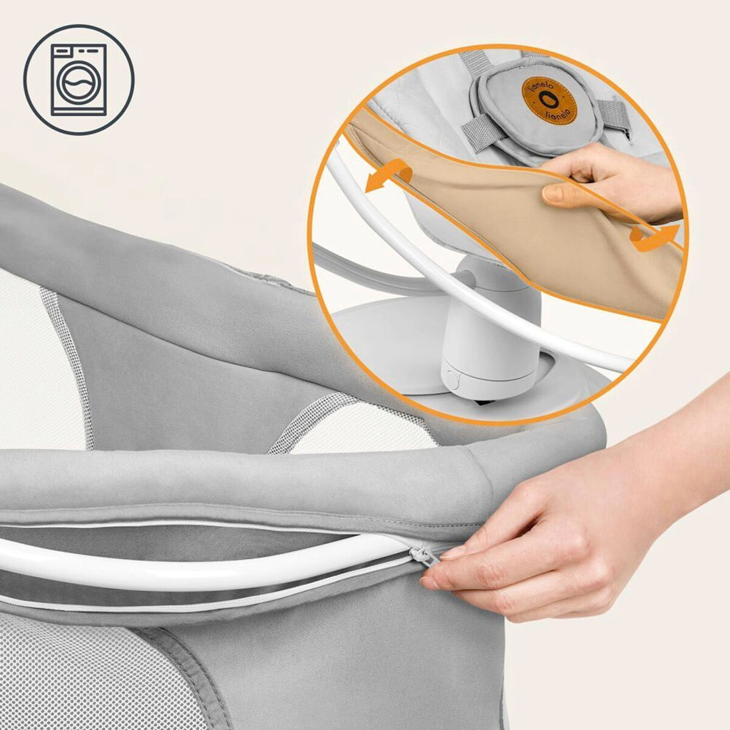 Babyhuske Bella sett 2in1 med myggnett montert