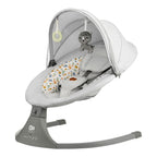 Babyhuske LUMI 2in1 fra fødsel til 9 kg med Bluetooth forfra
