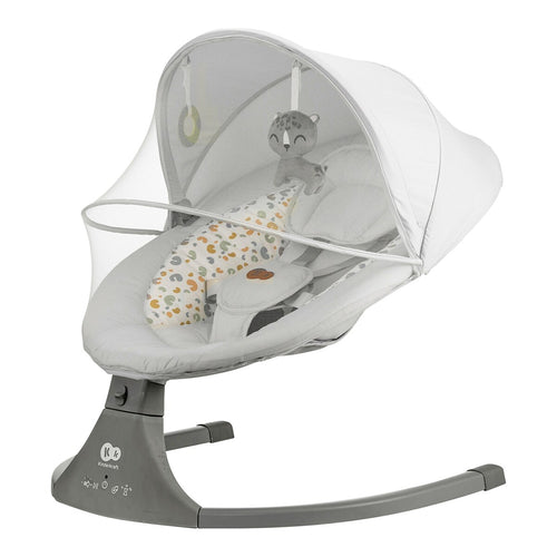 Babyhuske LUMI 2in1 fra fødsel til 9 kg med Bluetooth bakside
