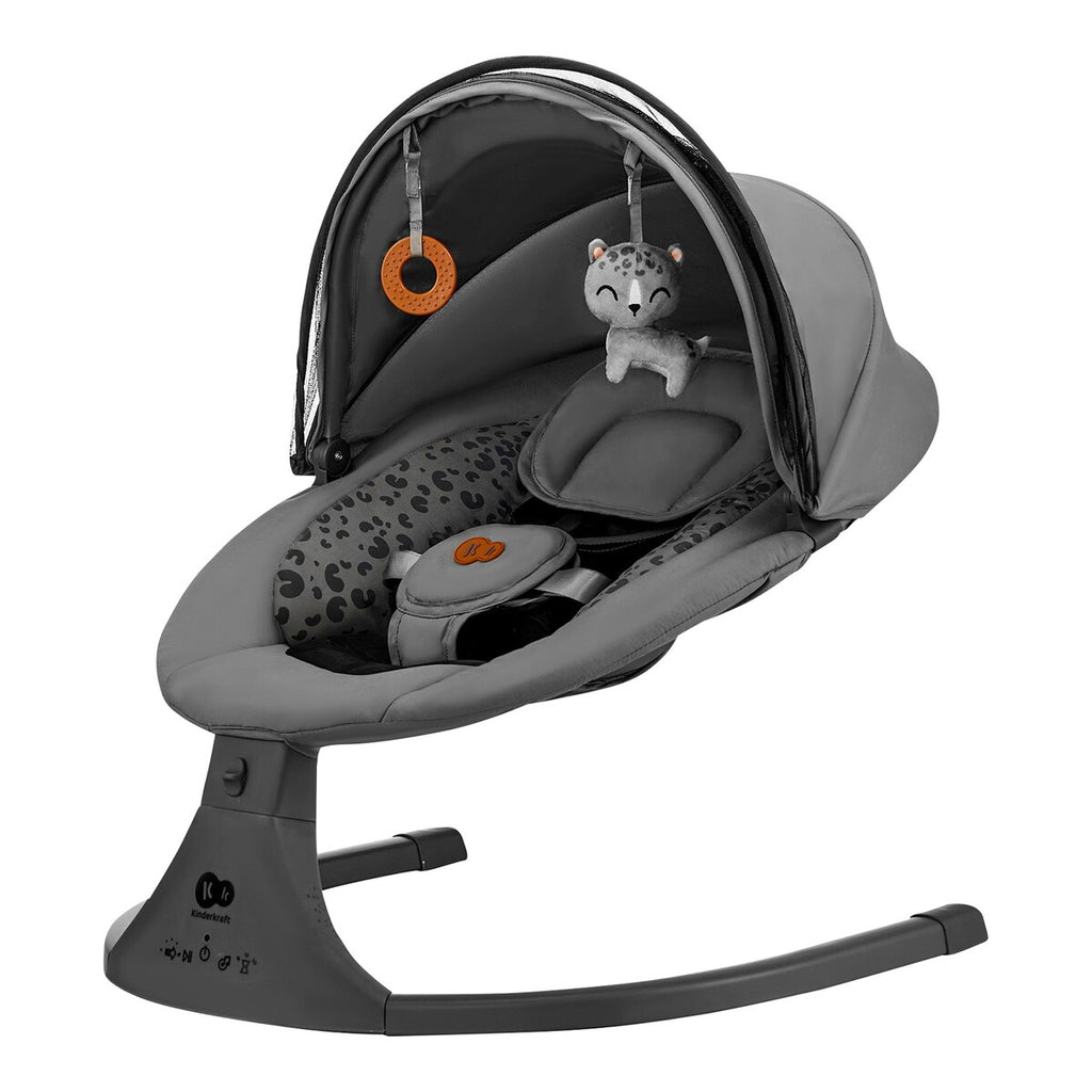 Babyhuske LUMI 2in1 fra fødsel til 9 kg med Bluetooth - Kinderkraft