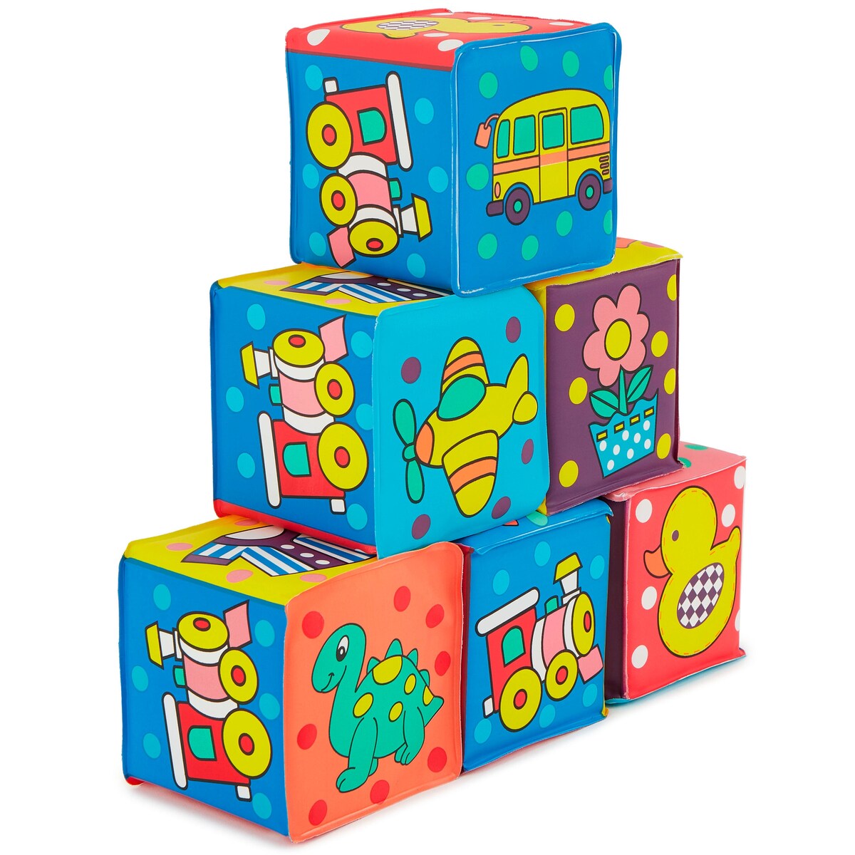 Babyklosser i polyester 6 deler fra 6 mnd bakside