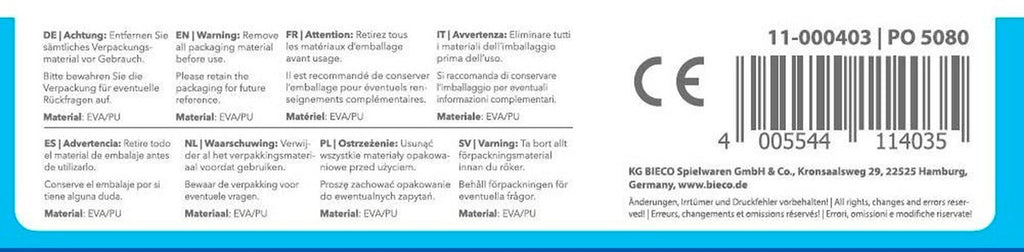 Babyklosser i polyester 6 deler fra 6 mnd emballasje