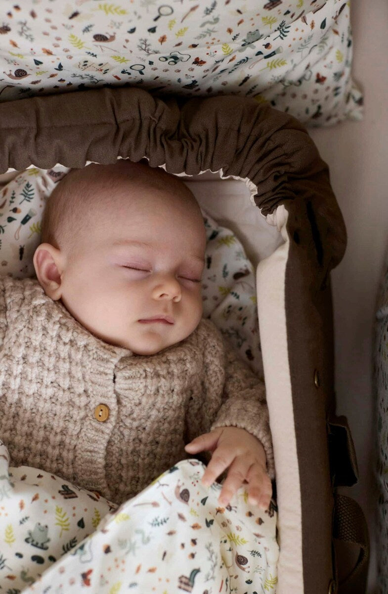 Babylift Frida Swift Lift 2.0 Olive montert i barnevogn