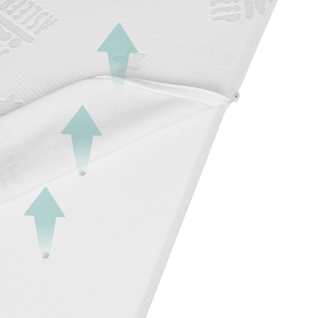 Babymadrass Comfort Air Roll Protect 70x140 cm 9 cm høy - roba