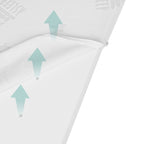 Babymadrass Comfort Air Roll Protect 70x140 cm 9 cm høy - roba