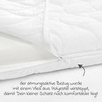 Babymadrass Jan 70 x 140 cm Oeko-Tex detalj av trekk