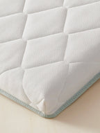 Babymadrass med Passerelle-behandling, termoregulerende polyester bakside