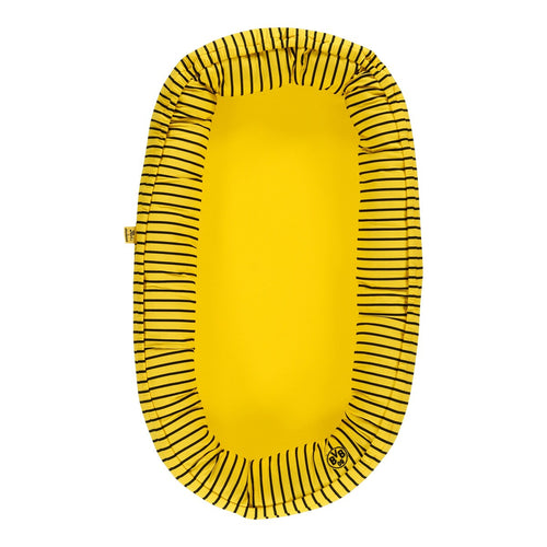 Babynest BVB med skummadrass 70x34 cm vaskbar 60°C bakside
