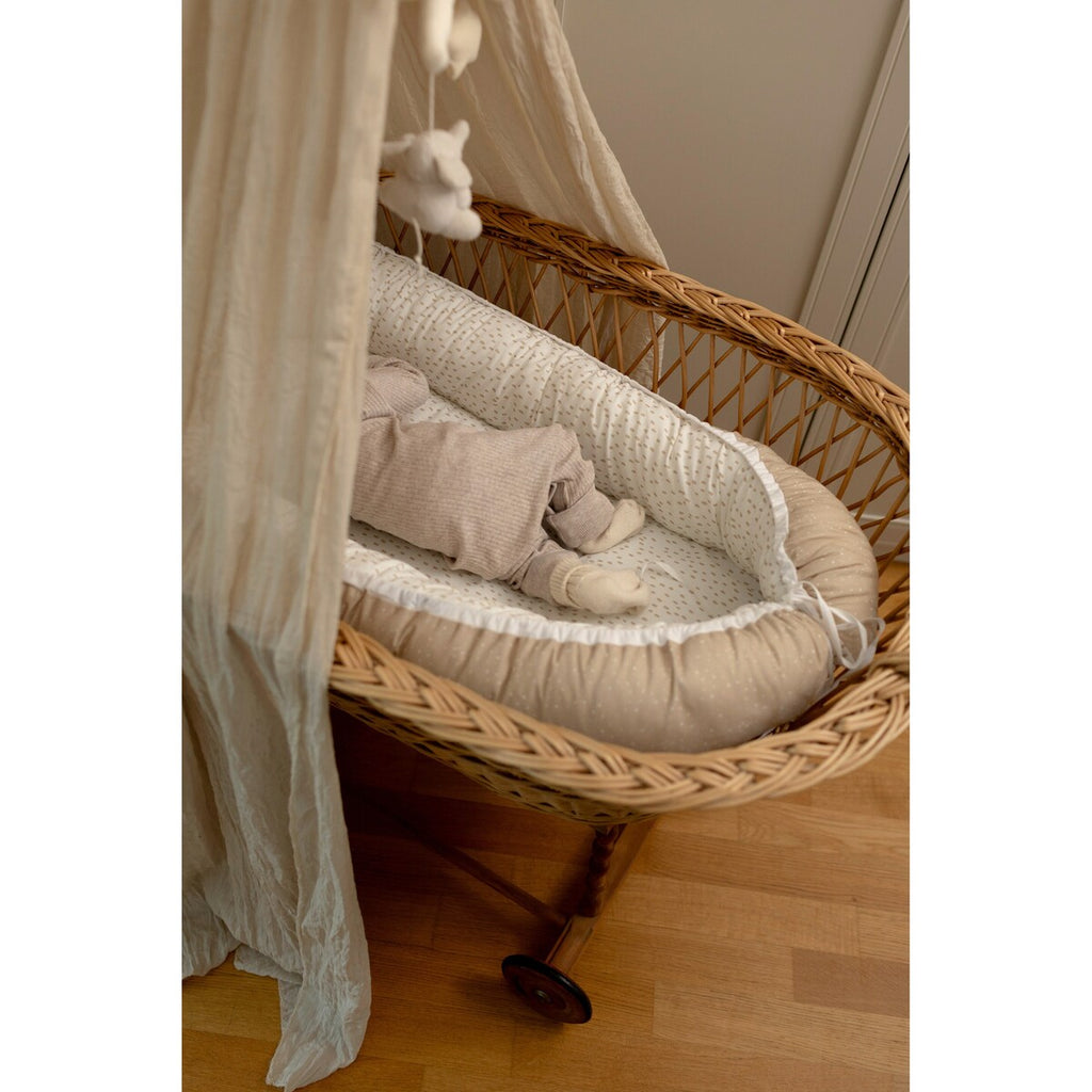 Babynest Classics vendbart 55x95 cm bomull - Ullenboom