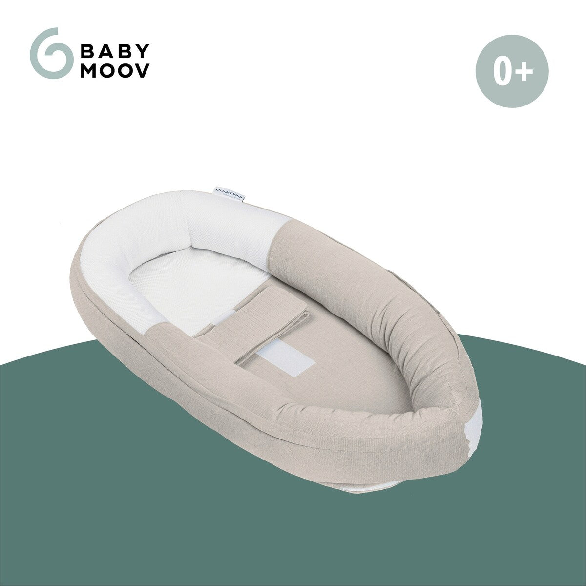 Babynest Cocoon Tetra justerbar bakside