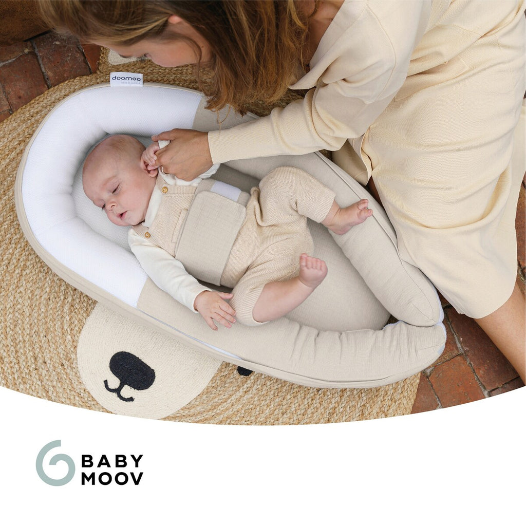 Babynest Cocoon Tetra justerbar nærbilde av borrelås