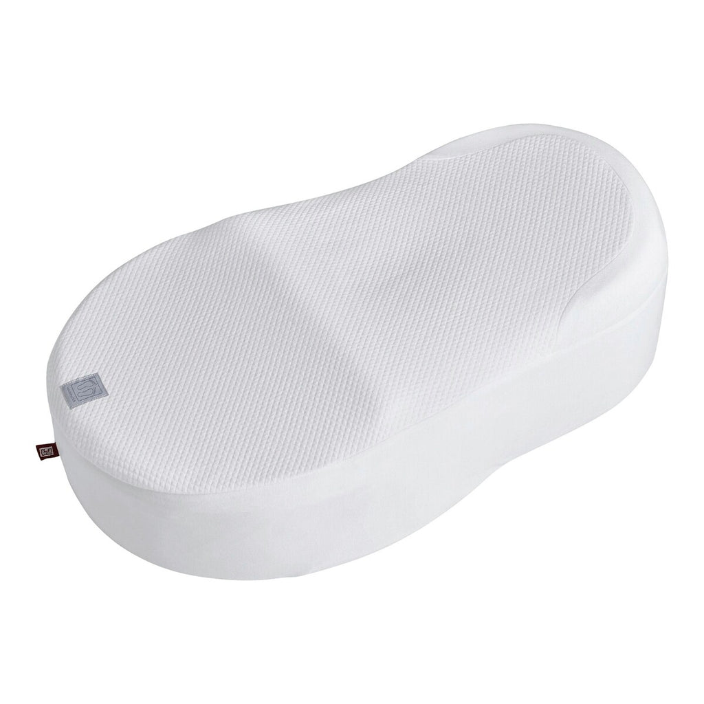 Babynest Cocoonababy med laken og bæreveske bakside