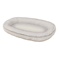 Babynest ensfarget bomull 80x55 cm fra fødsel forfra