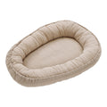 Babynest i musselin 82x55 cm fra fødsel til 5 mnd forfra