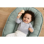 Babynest i musselin 82x55 cm fra fødsel til 5 mnd vaskbar