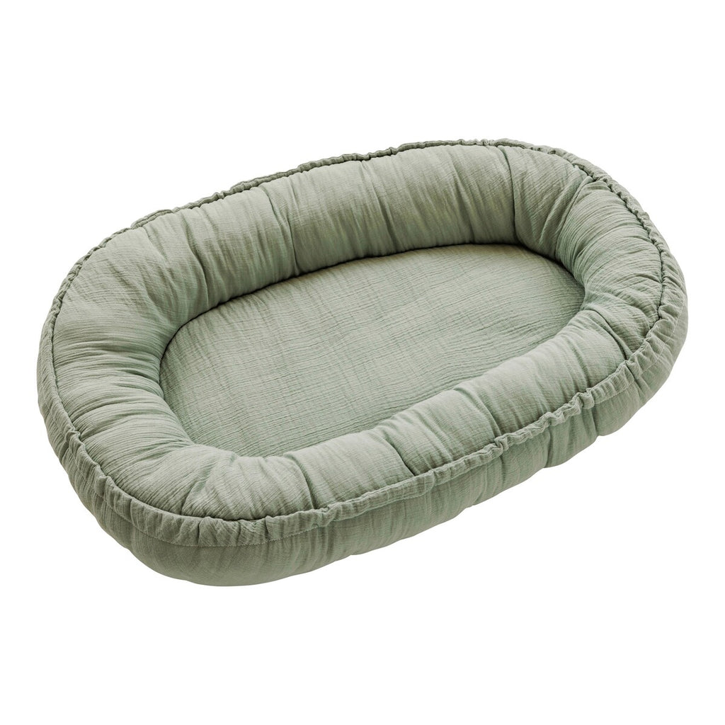 Babynest i musselin 82x55 cm fra fødsel til 5 mnd pakkede
