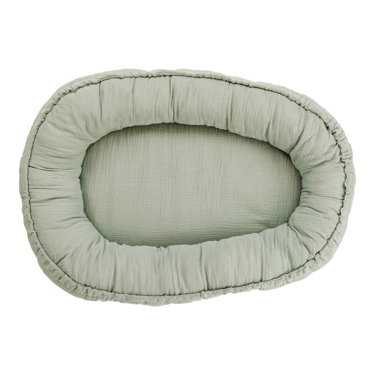Babynest i musselin 82x55 cm fra fødsel til 5 mnd myk polstring