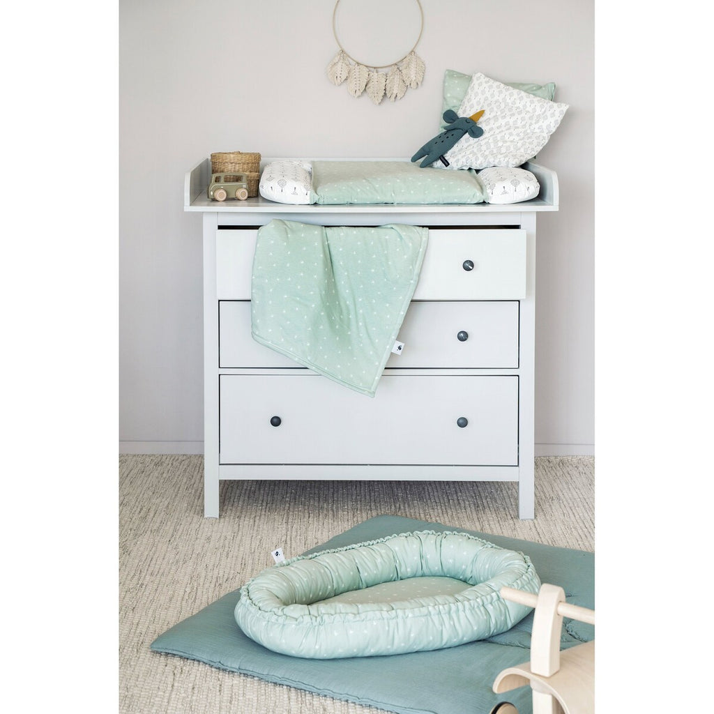 Babynest NIDO jersey bomull 80x55 cm logo