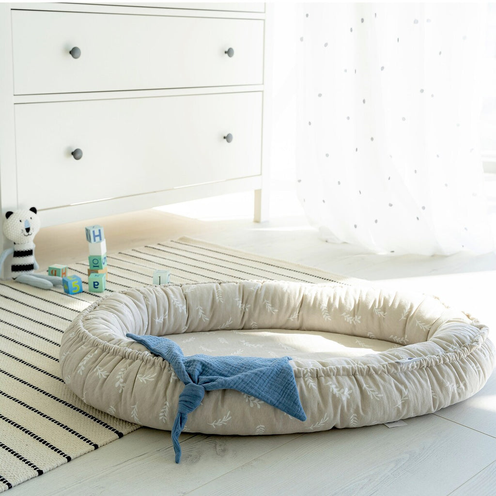 Babynest NIDO jersey bomull 80x55 cm med baby