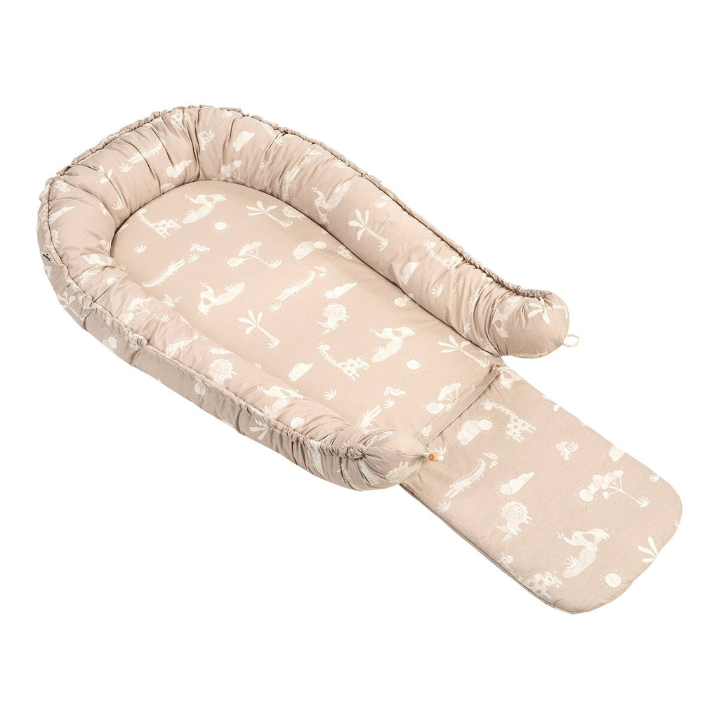 Babynest NIDO Max 80x55 cm detalj av stoff