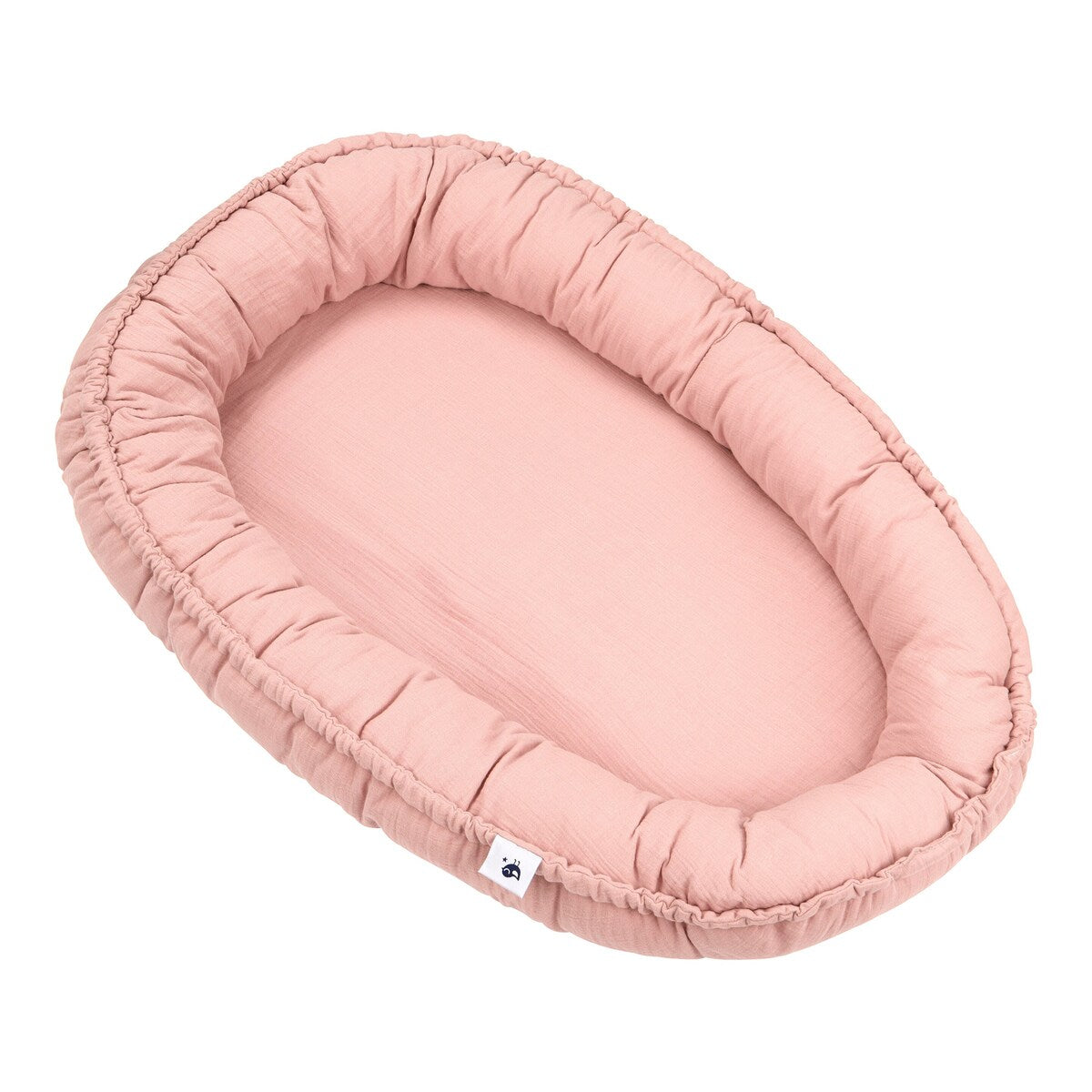Babynest NIDO musselin 80x55 cm med baby