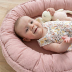 Babynest NIDO musselin 80x55 cm pakkeløsning