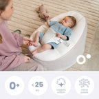 Babynest og sittesekk Seat'n Grow med sikkerhetssele