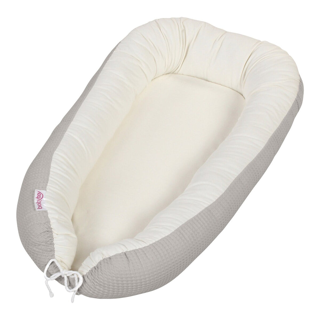 Babynest vaffelpiqué vendbart 90x50 cm bomull - babybay