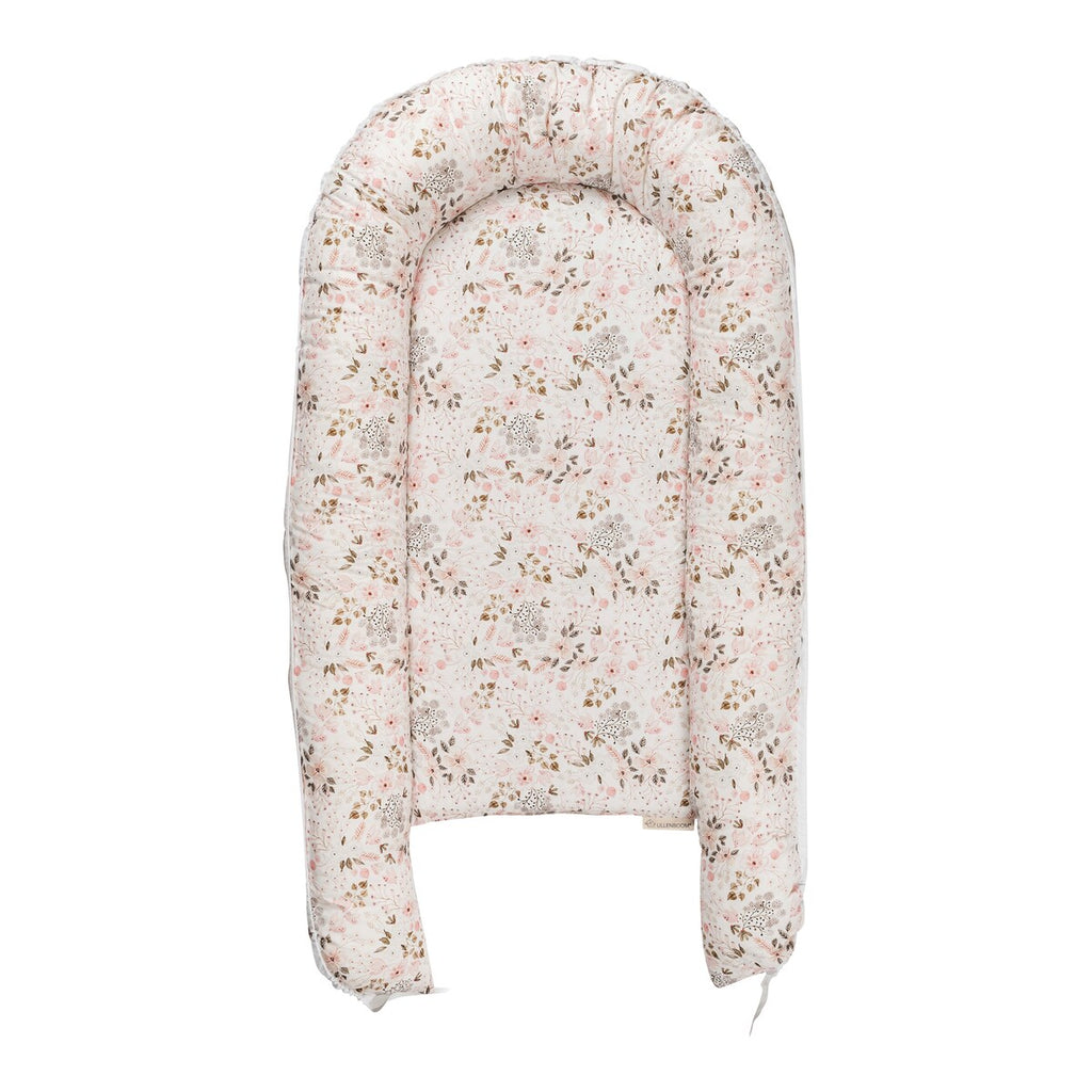 Babynest vendbart design 55x95 cm bomull - Ullenboom