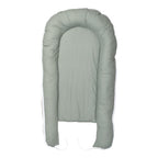 Babynest vendbart design 55x95 cm bomull detalj av stoff