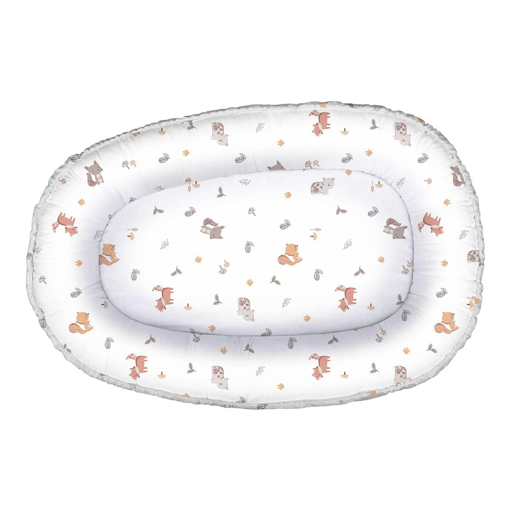 Babynest Waldfreunde 80x55 cm detalj av materiale