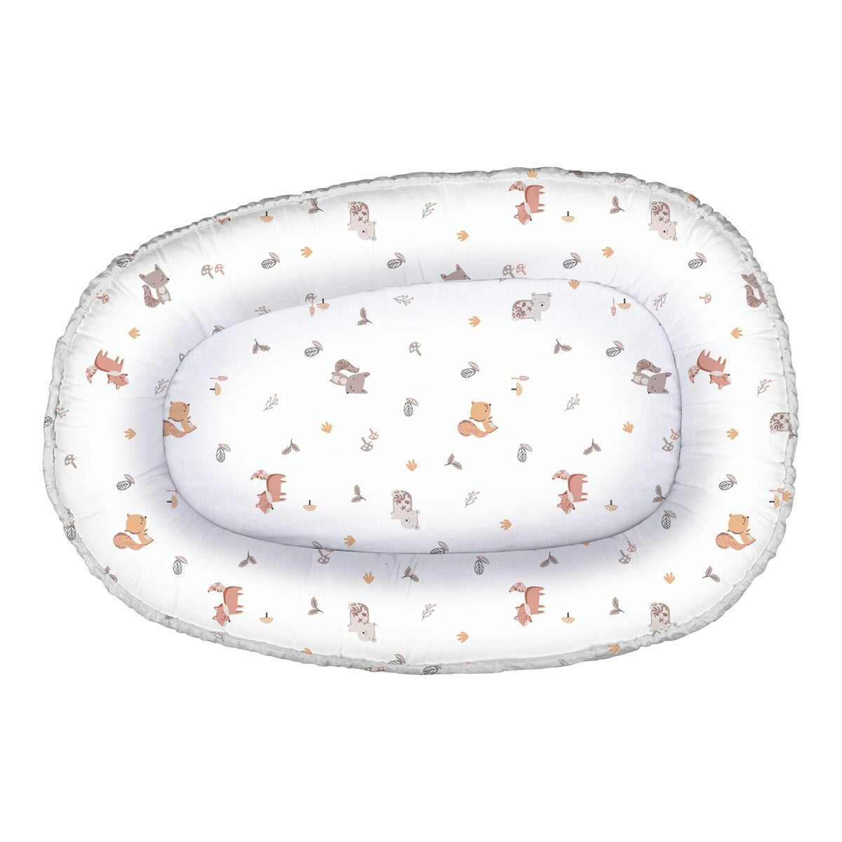 Babynest Waldfreunde 80x55 cm detalj av materiale