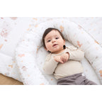 Babynest Waldfreunde 80x55 cm montert i bruk