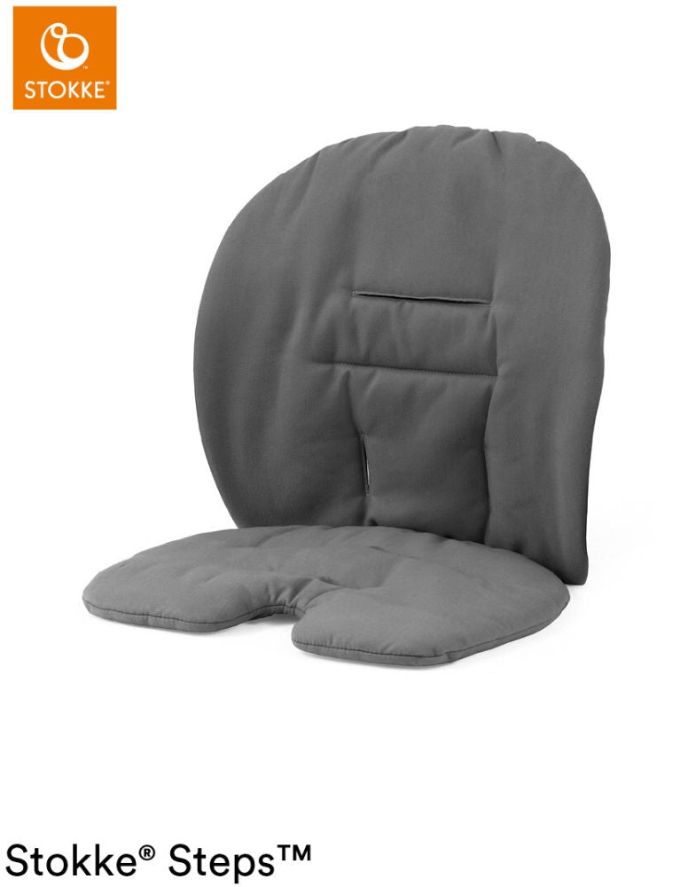 Babypute til Stokke Steps 6-18 mnd herringbone grey forfra