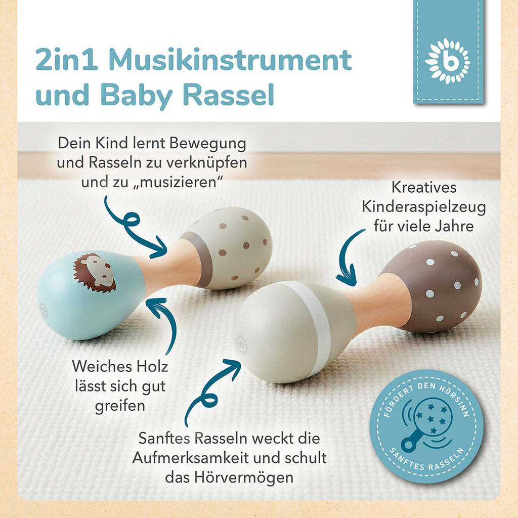 Babyrangle i tre pinnsvin 2er sett overblikk